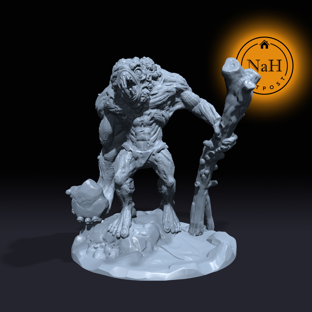 Thalgor, the Deformed Colossus | Formorian Giant Miniature for Tabletop games like D&D and War Gaming