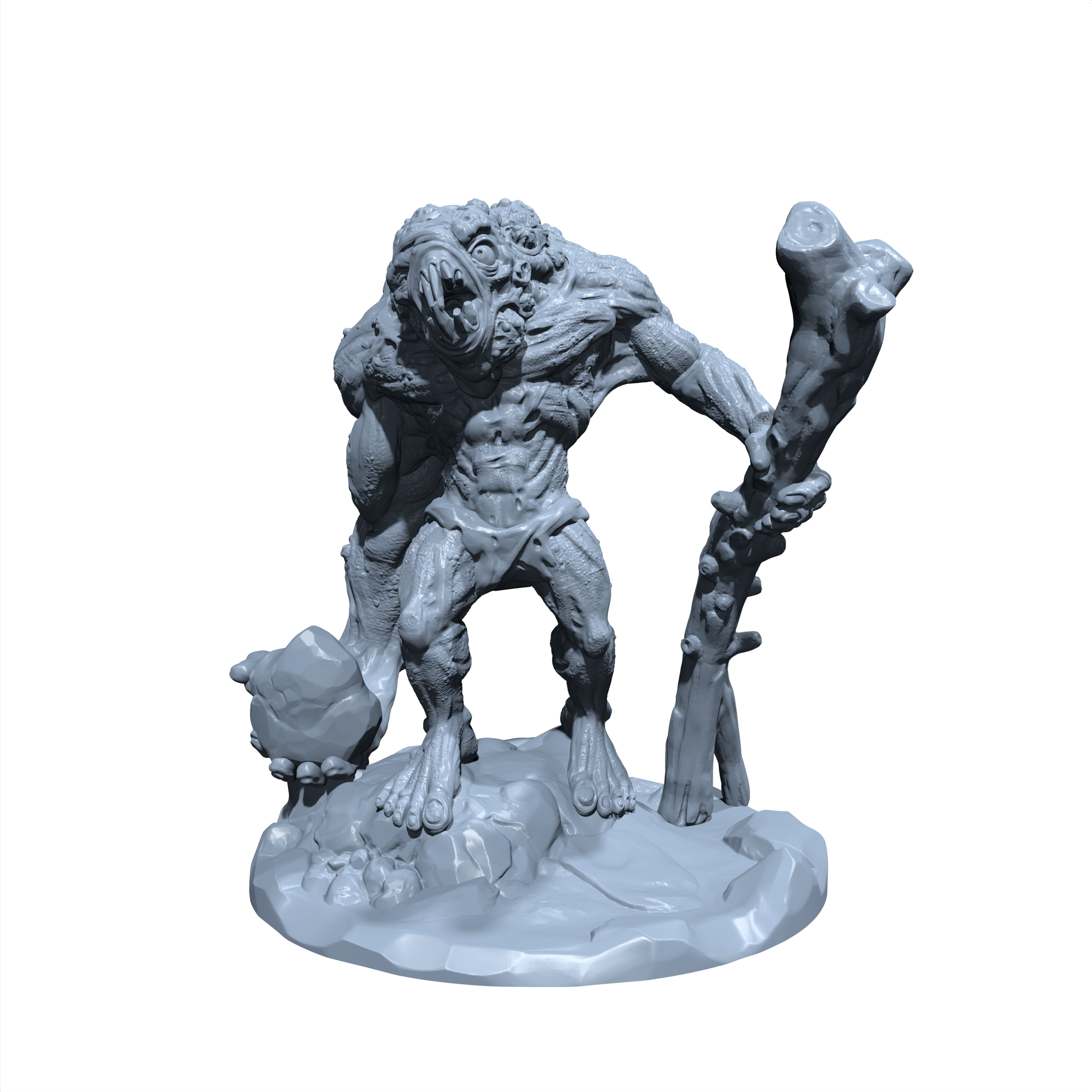 Thalgor, the Deformed Colossus | Formorian Giant Miniature for Tabletop games like D&D and War Gaming