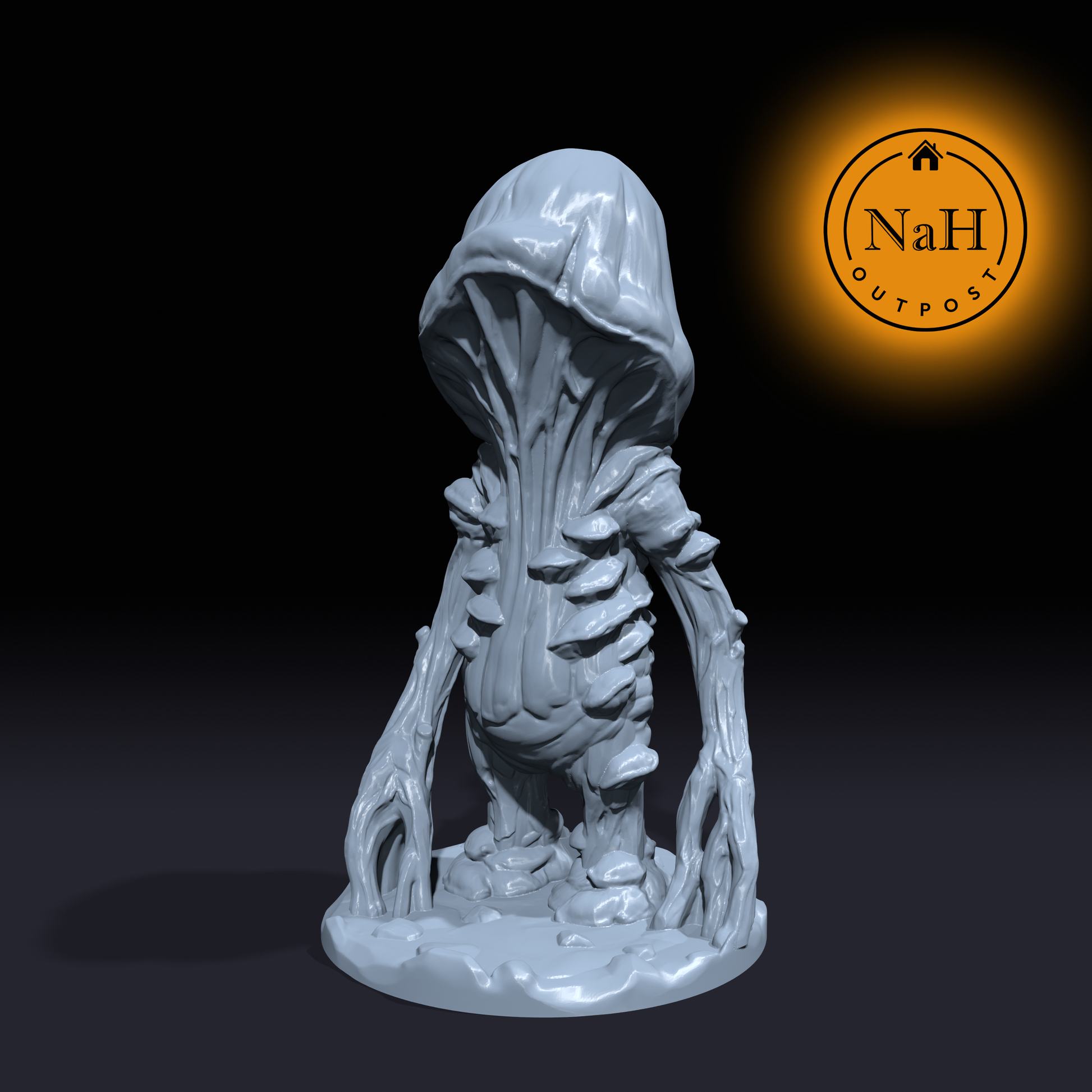 Basidius, the Spore King | Sovereign Myconid | Fungal Giant | Miniature for Tabletop games like D&D and War Gaming