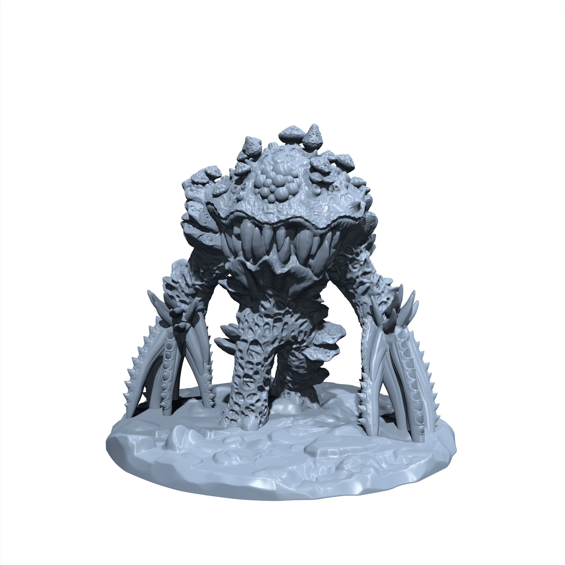 Fungaroth, the Mold Monarch | Fungal Horror | Shambling Mound | Plant Construct Miniature for Tabletop games like D&D 5e and TTRPG  War Gaming