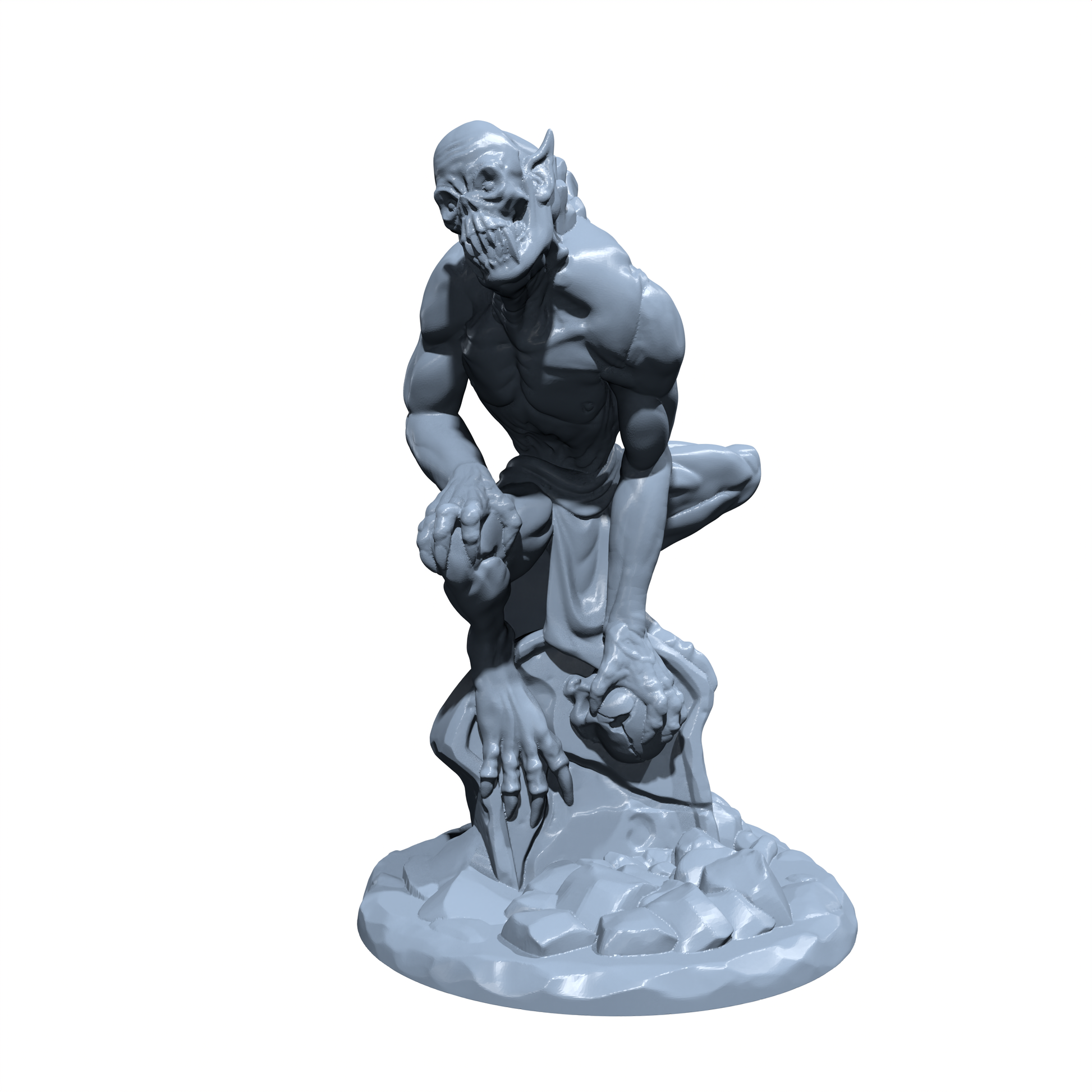 Vathrok, the Tomb Lurker | Festrog | Ghoul | Miniature for Tabletop games like D&D and War Gaming