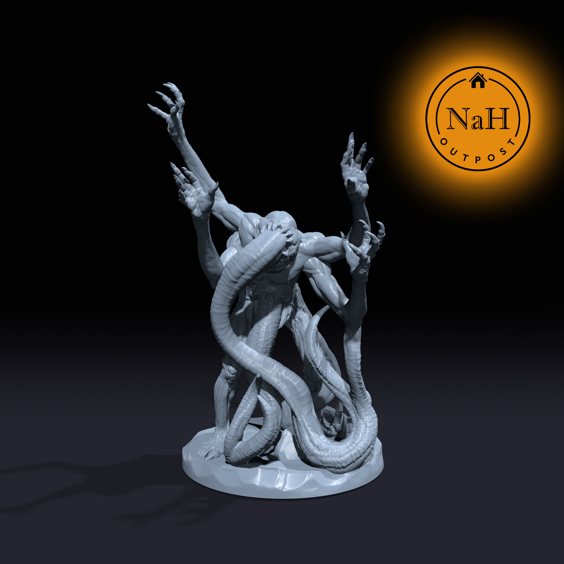 Feasters |  Hunger devourers | Aberration Miniature for Tabletop games like D&D and War Gaming