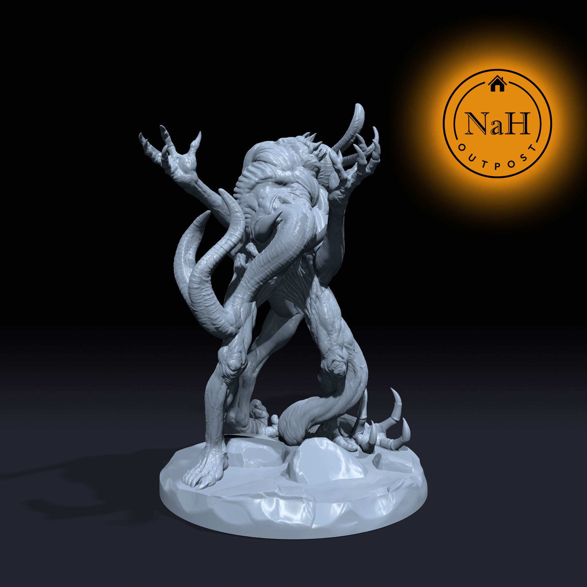 Feasters |  Hunger devourers | Aberration Miniature for Tabletop games like D&D and War Gaming
