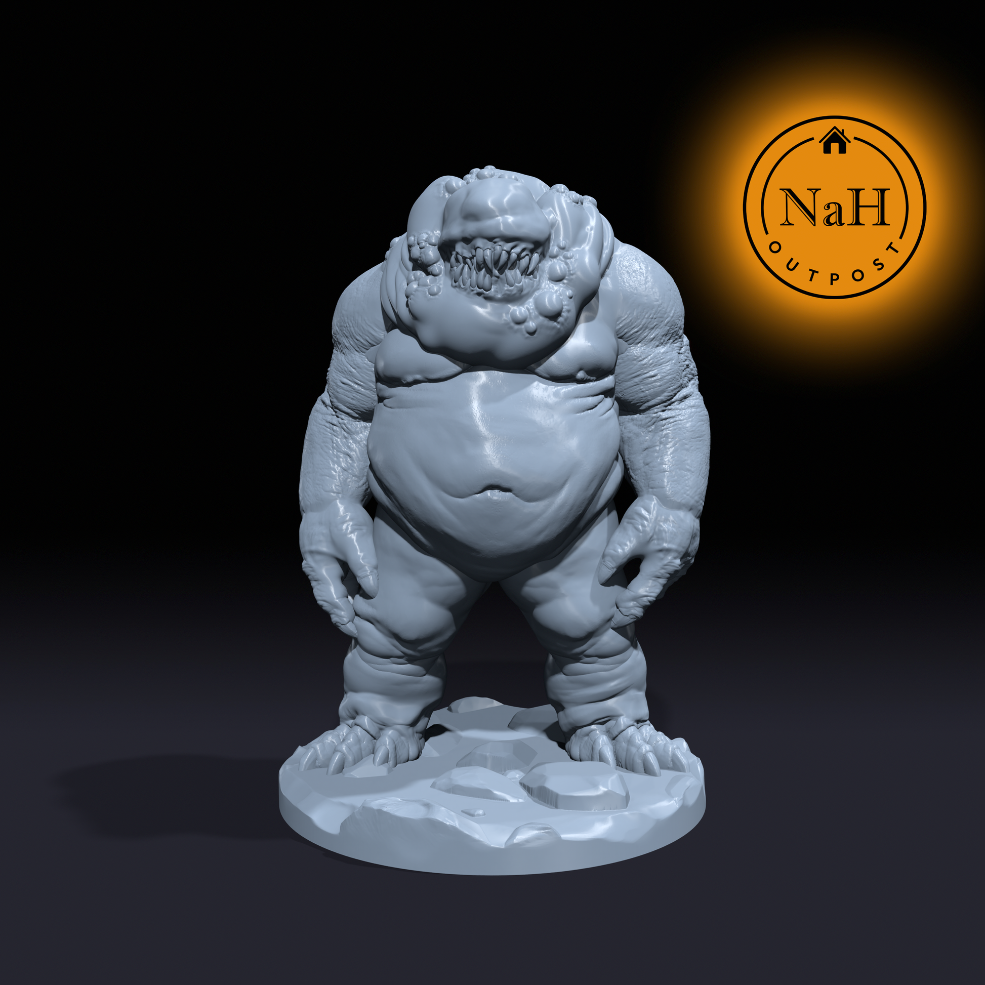 Flesh Feeder | Abyss Starved miniature for Tabletop games like D&D and War Gaming| Created by Rocket Pig Games | High Strength Resin