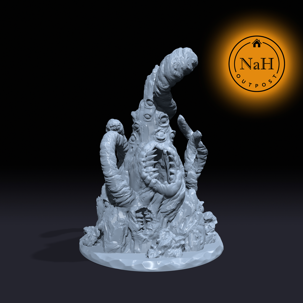 Fleshfuse Stalagmites | Roper | Miniature for Tabletop games like D&D and War Gaming
