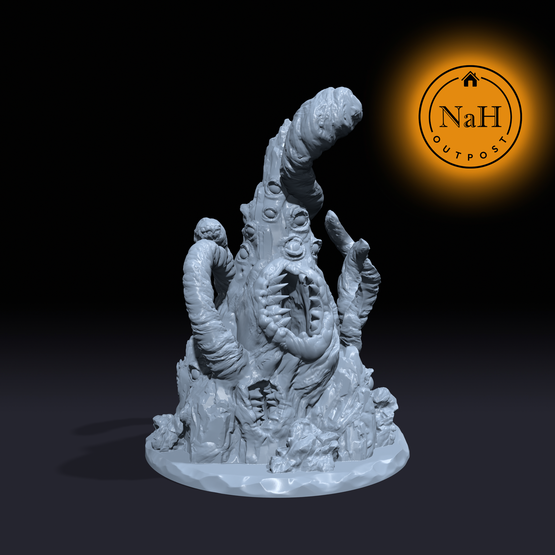Fleshfuse Stalagmites | Roper | Miniature for Tabletop games like D&D and War Gaming