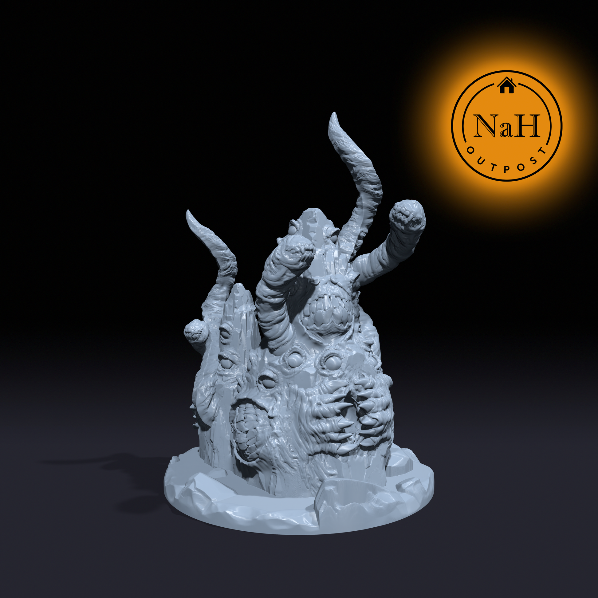 Fleshfuse Stalagmites | Roper | Miniature for Tabletop games like D&D and War Gaming