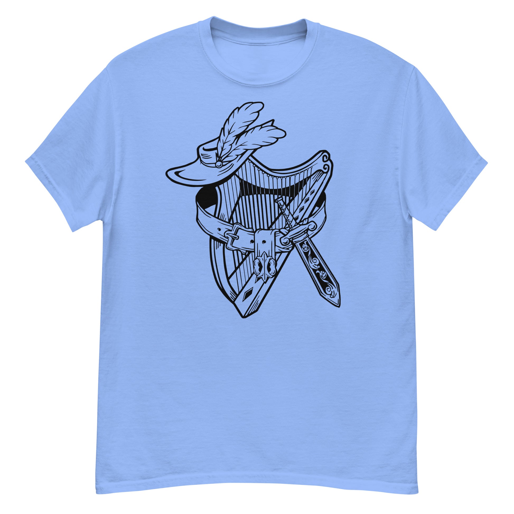 D&D Bard Class Men's classic tee | High Quality T-Shirt | Dungeons and Dragons T Shirt | Dungeon Master or Party Gift | Nerd Game Gift