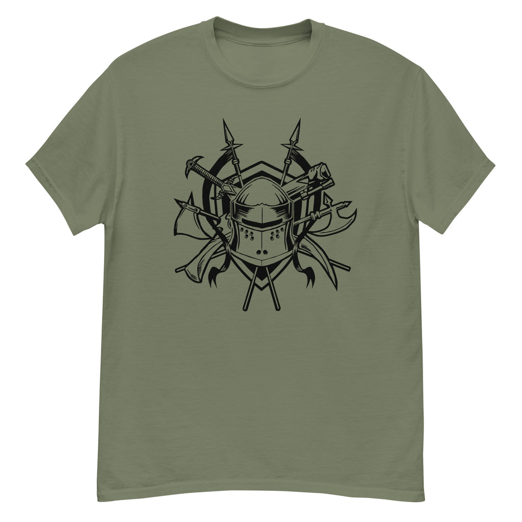 D&D Fighter Class Men's classic tee | High Quality T-Shirt | Dungeons and Dragons T Shirt | Dungeon Master or Party Gift | Nerd Game Gift