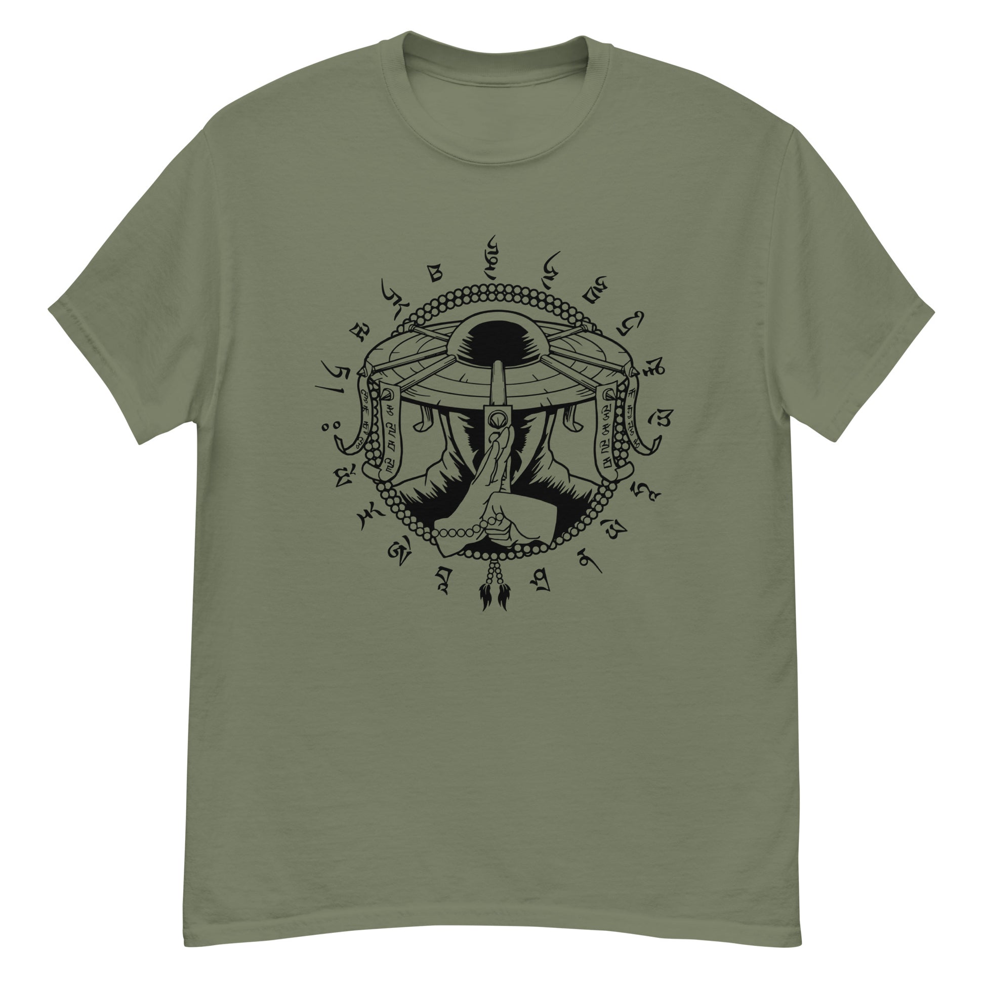 D&D Monk Class Men's classic tee | High Quality T-Shirt | Dungeons and Dragons T Shirt | Dungeon Master or Party Gift | Nerd Game Gift