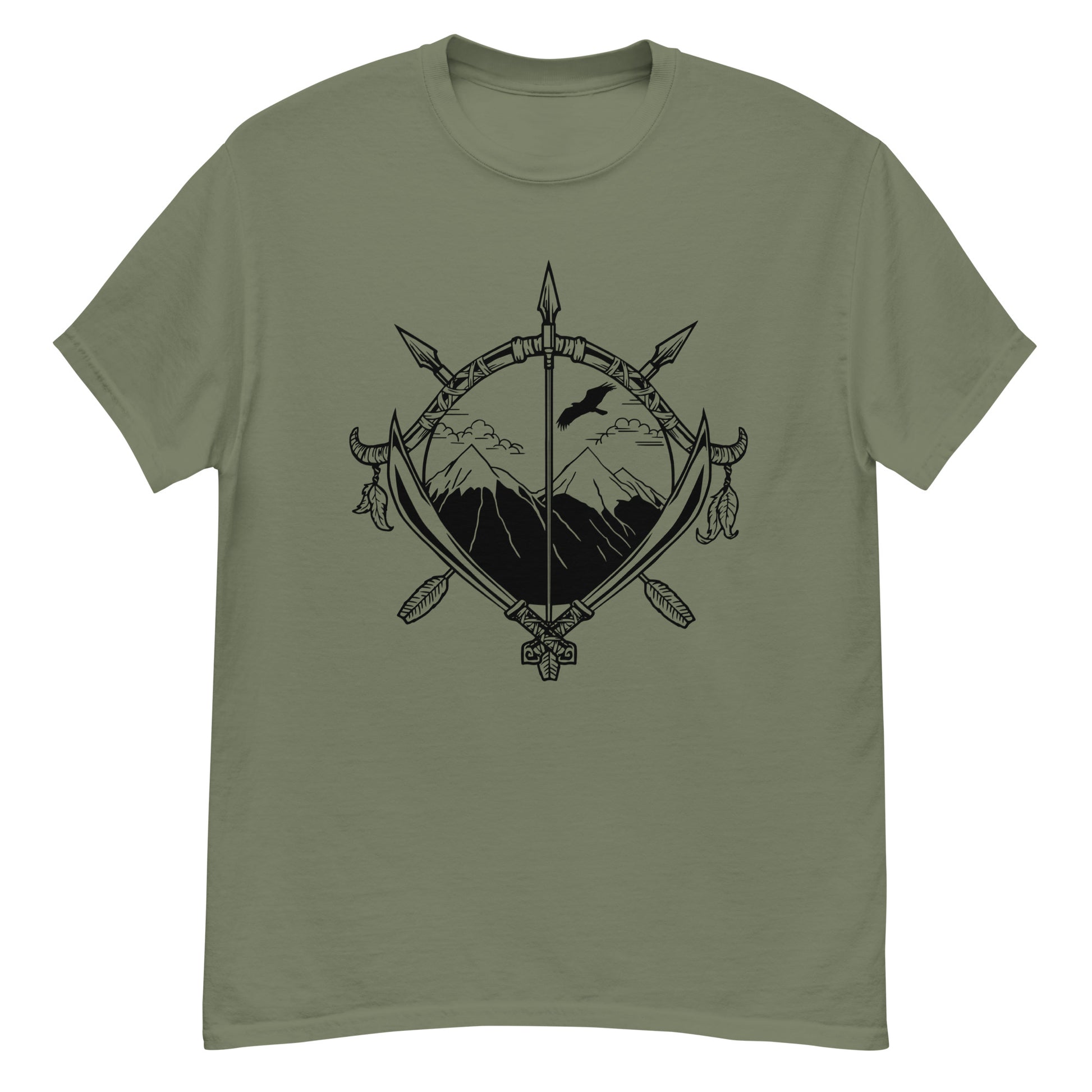 D&D Ranger or Hunter Class Men's classic tee | High Quality T-Shirt | Dungeons and Dragons T Shirt | Dungeon Master or Party Gift | Nerd Game Gift
