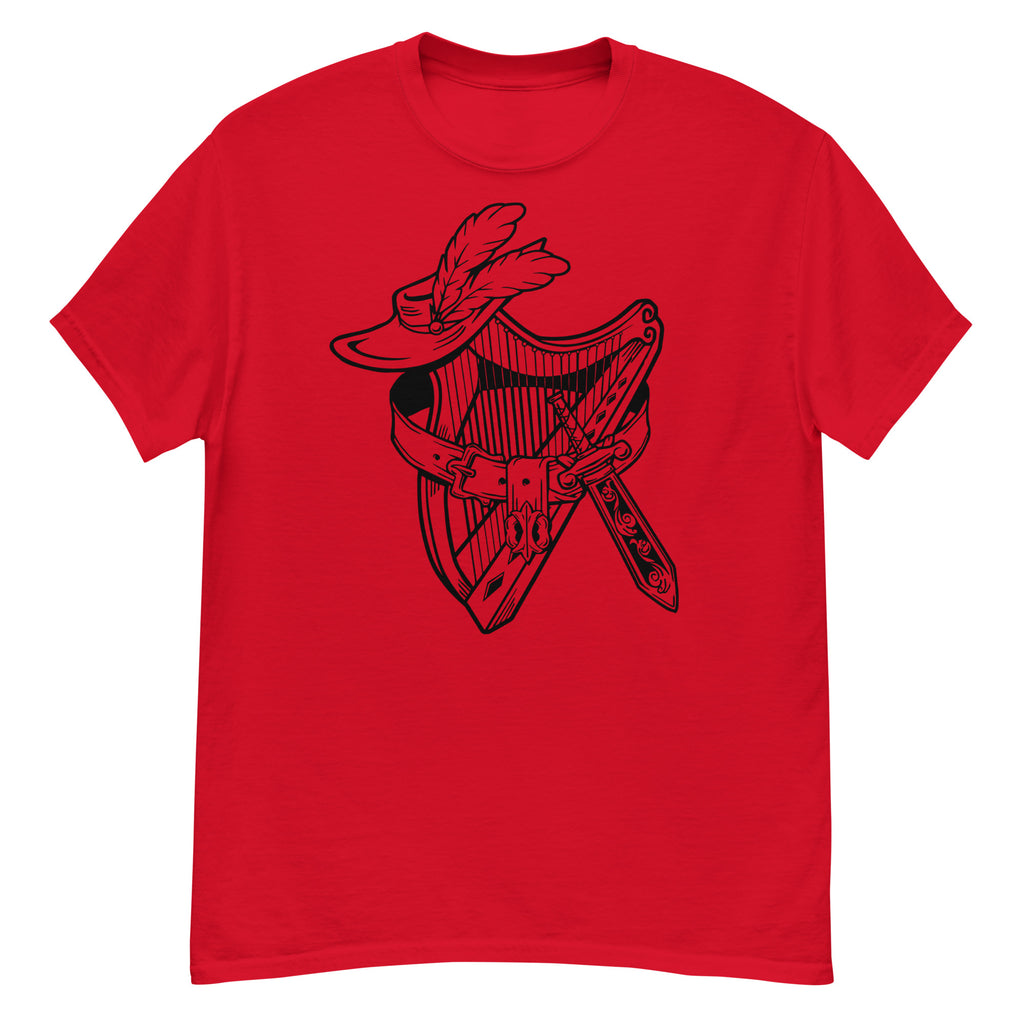 D&D Bard Class Men's classic tee | High Quality T-Shirt | Dungeons and Dragons T Shirt | Dungeon Master or Party Gift | Nerd Game Gift