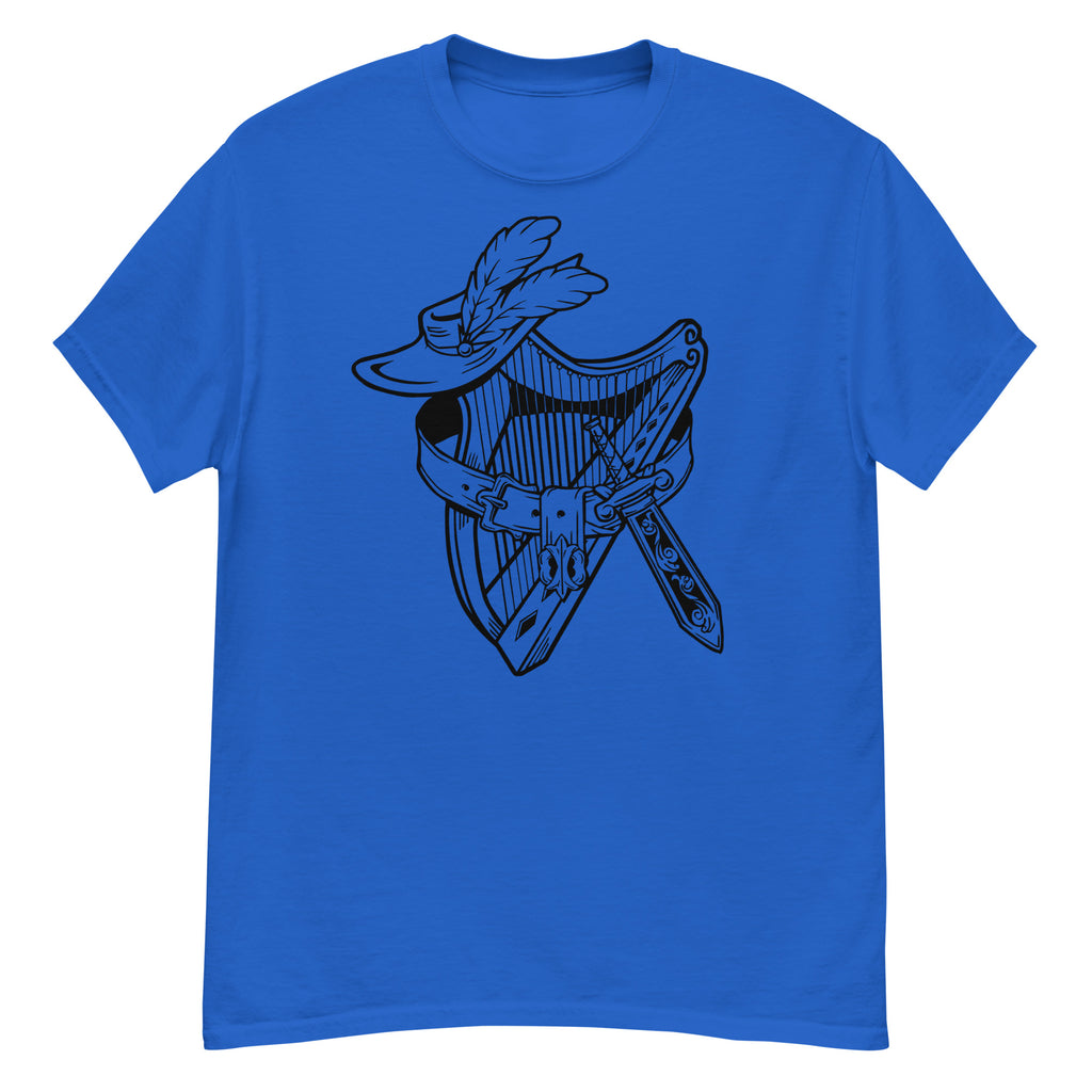 D&D Bard Class Men's classic tee | High Quality T-Shirt | Dungeons and Dragons T Shirt | Dungeon Master or Party Gift | Nerd Game Gift