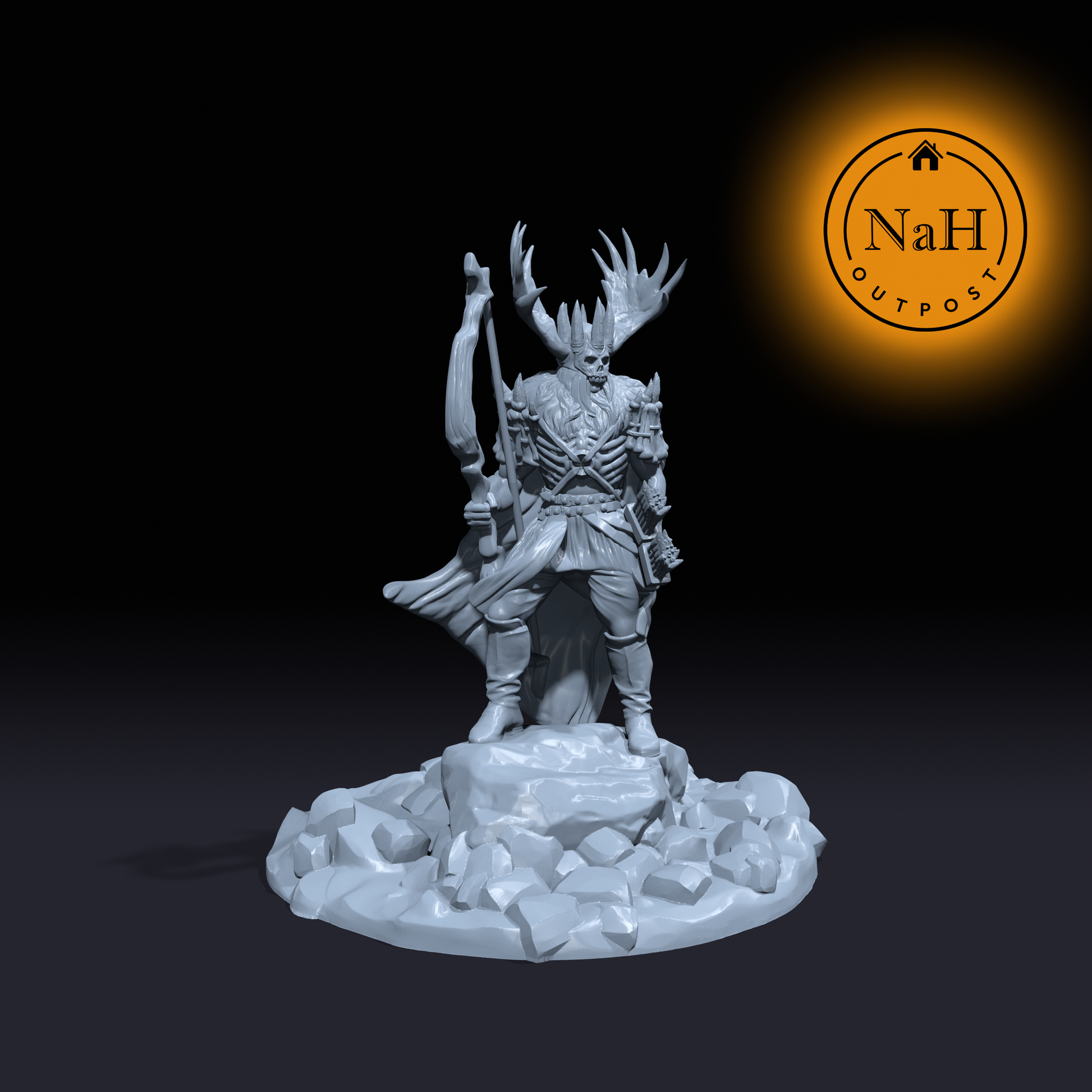 Wolfsheart, Alpha of the Pack | Master Wild Hunt | Miniature for Tabletop games like D&D and War Gaming