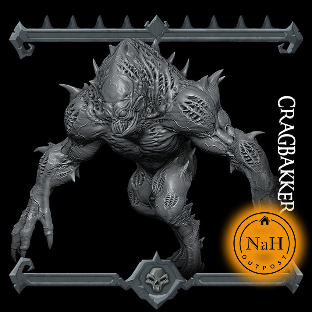 Kravax Earthshaker | Cragbakker | Devil Solider | Fiend Miniature for Tabletop games like D&D 5e and TTRPG  War Gaming