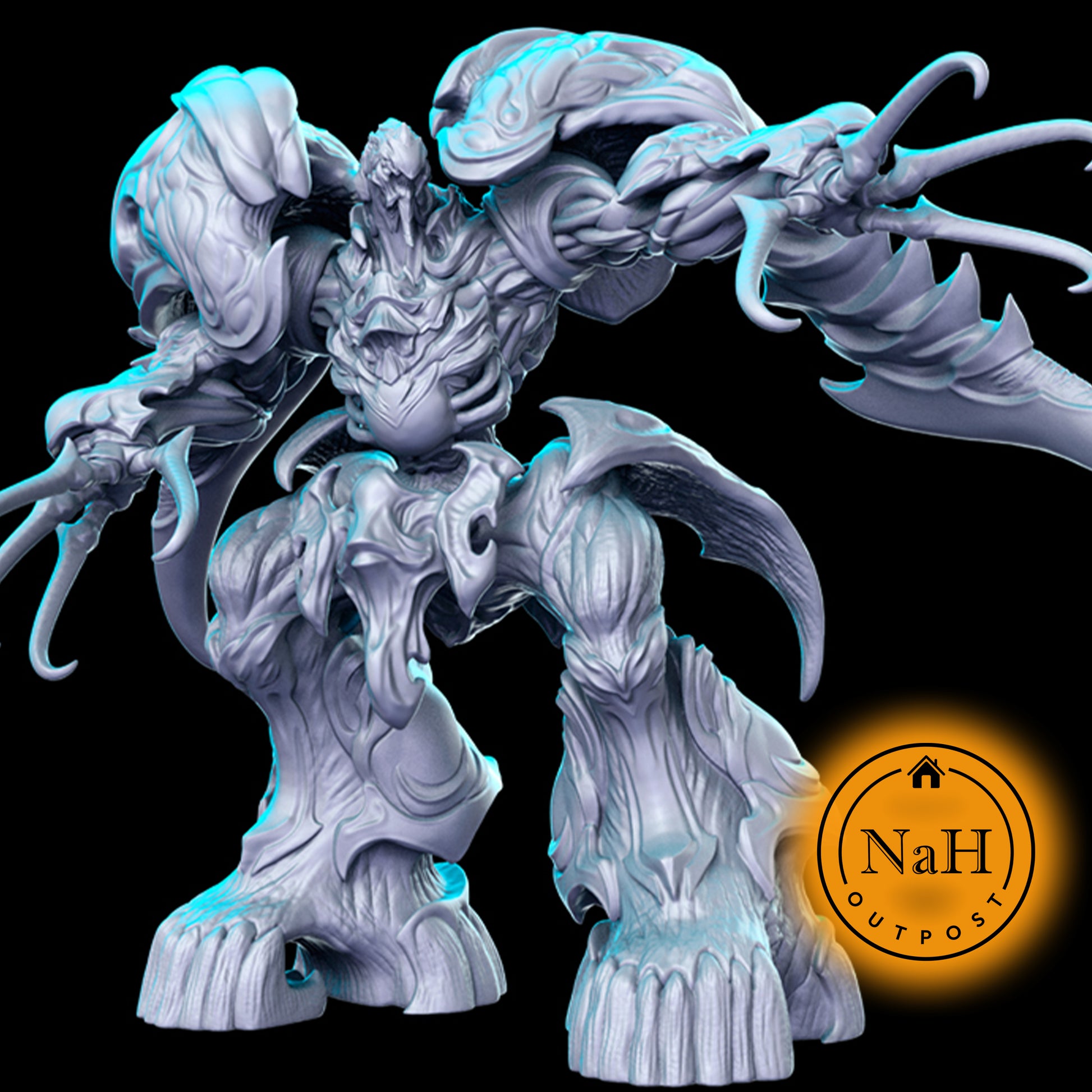 Metashell the Chrysalis | Ruby Weapon Evolution | Construct miniature for Tabletop games like D&D and War Gaming| Dungeons and Dragons Mini | RN estudio