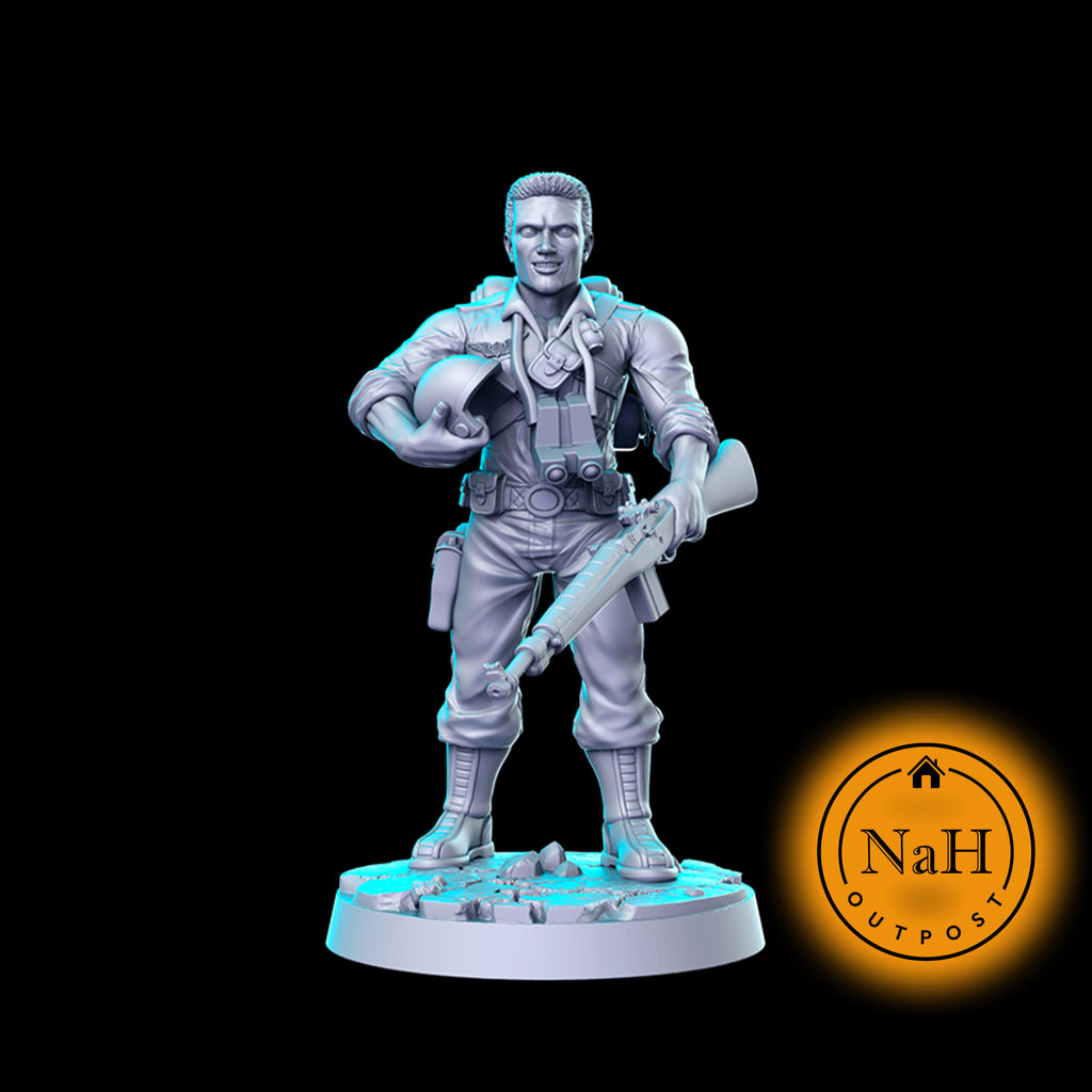Darius the Valiant Commander | Duke | Sargent miniature for Tabletop games like D&D and War Gaming| Dungeons and Dragons Mini | RN estudio