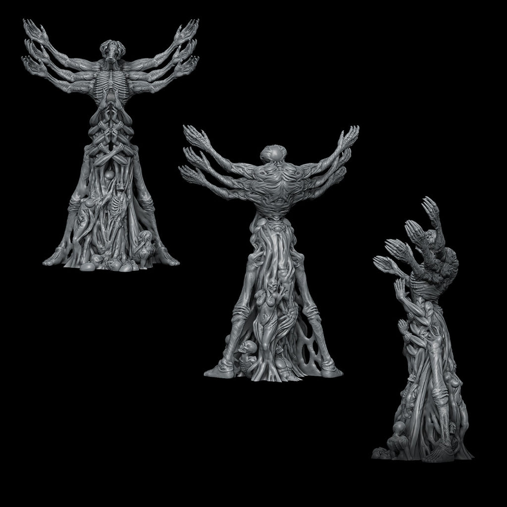 Shadowscale, The Soul Warden | Sorter Of The Damned miniature for Tabletop games like D&D and War Gaming| Created by Rocket Pig Gam