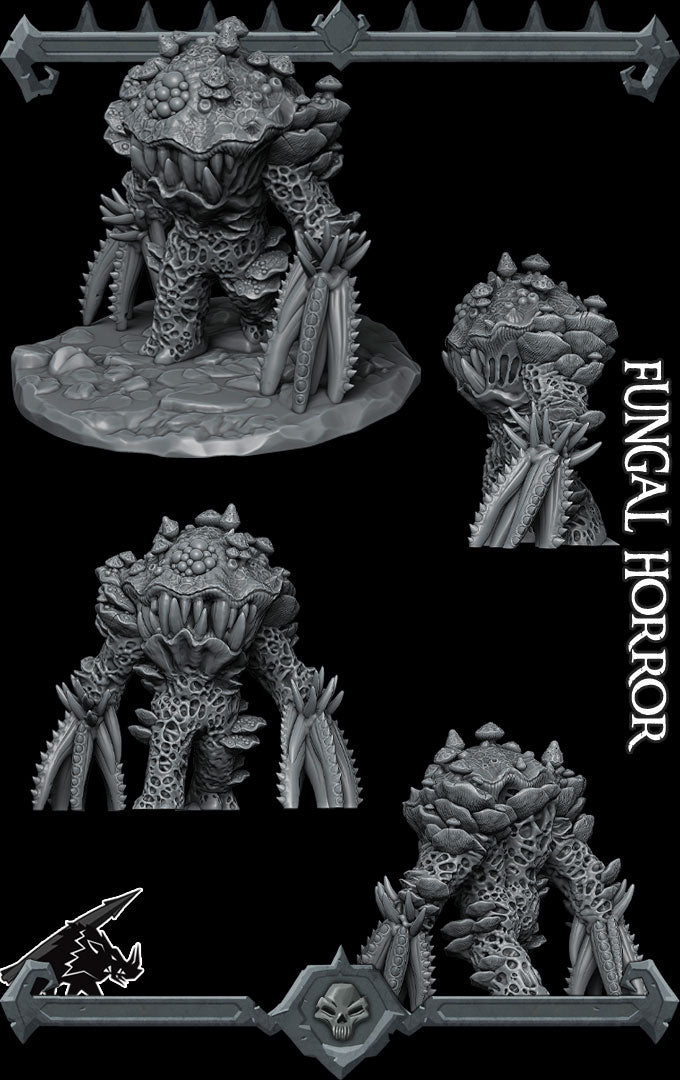 Fungaroth, the Mold Monarch | Fungal Horror | Shambling Mound | Plant Construct Miniature for Tabletop games like D&D 5e and TTRPG  War Gaming
