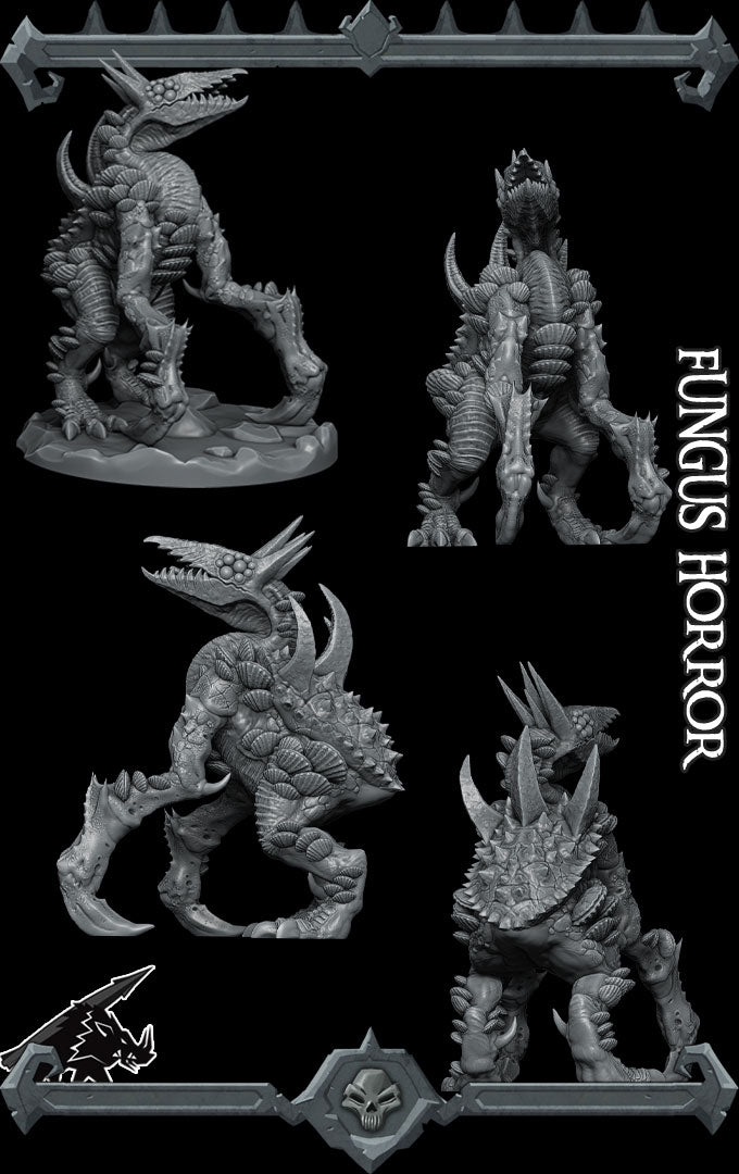 Sporelash, the Hooked Horror | Fungus Horror | Ocean Hook Horror | Monstrosity Miniature for Tabletop games like D&D 5e and TTRPG  War Gaming