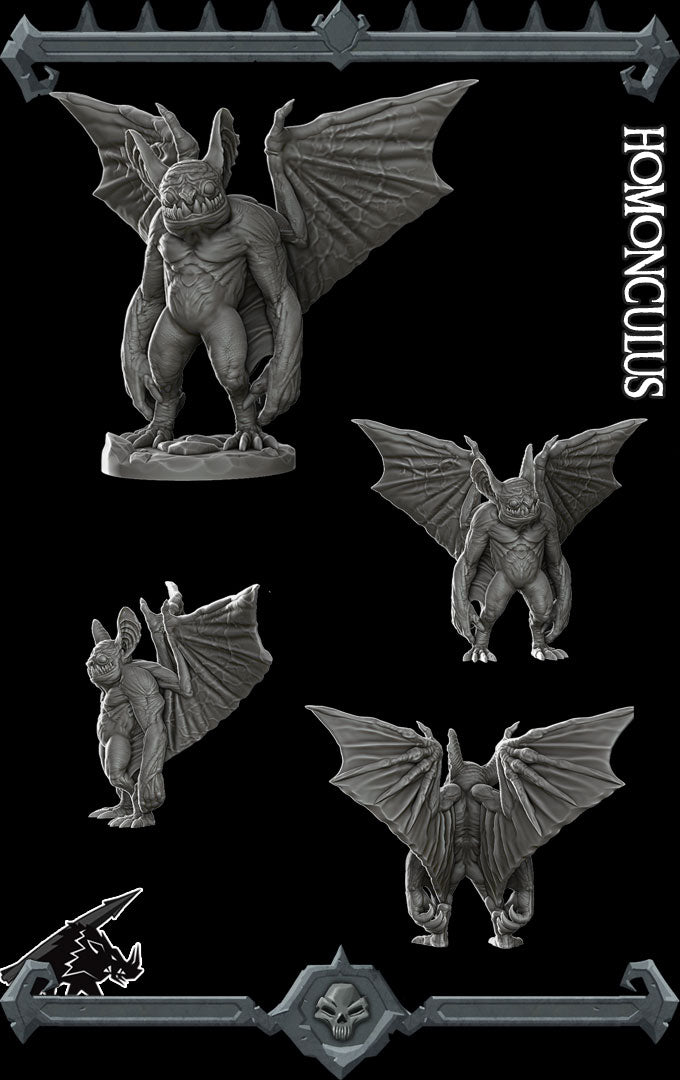 Pippet, the Arcane Whisper | Homunculus | Miniature for Tabletop games like D&D and War Gaming