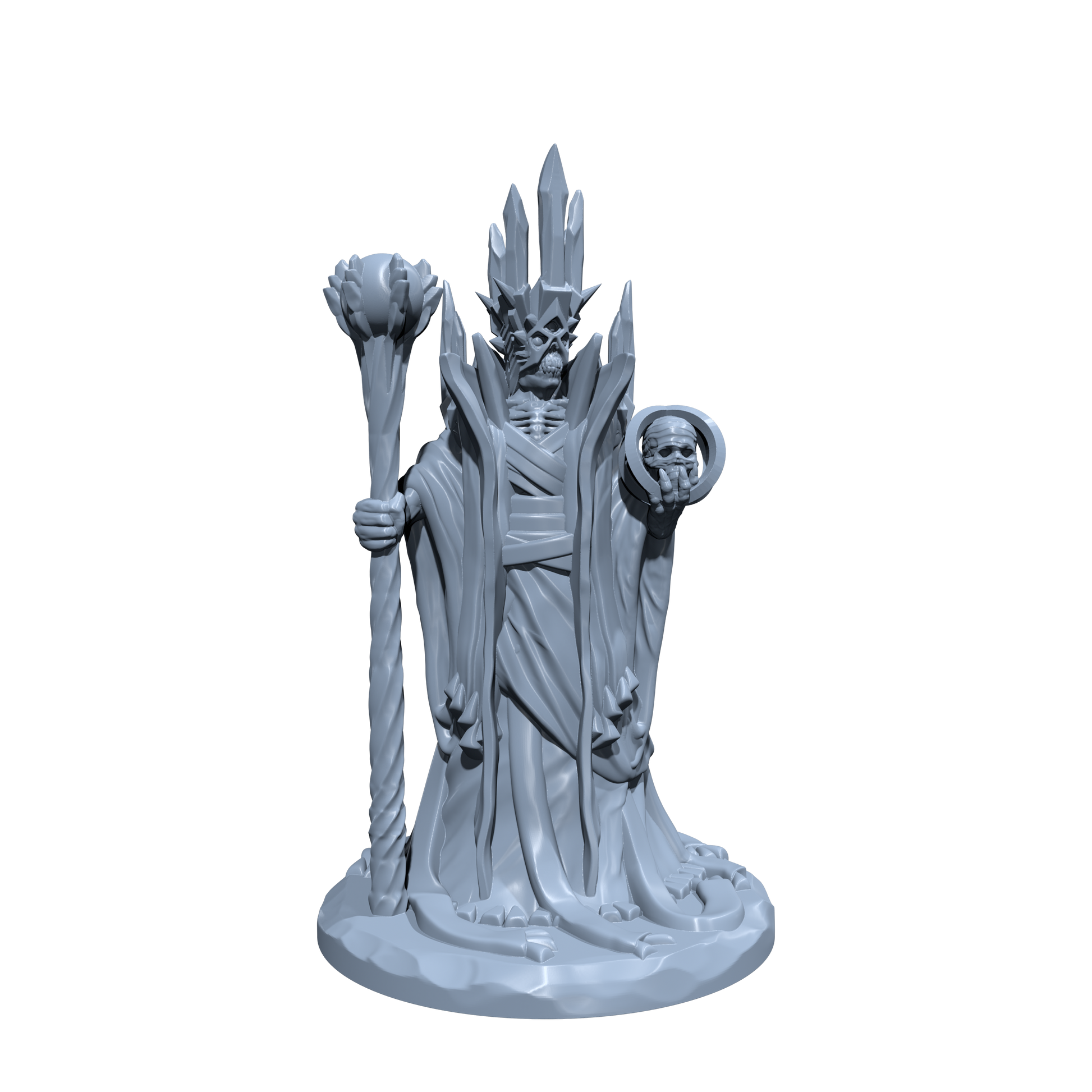 Necroxus, the Galaxy Lich | Lich | Astral Necromancer | Miniature for Tabletop games like D&D and War Gaming