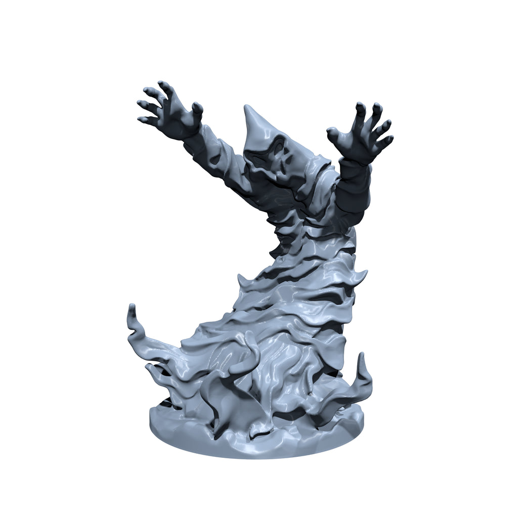 Shriekmaw, the Wailing Specter | Allip Miniature for Tabletop games like D&D and War Gaming