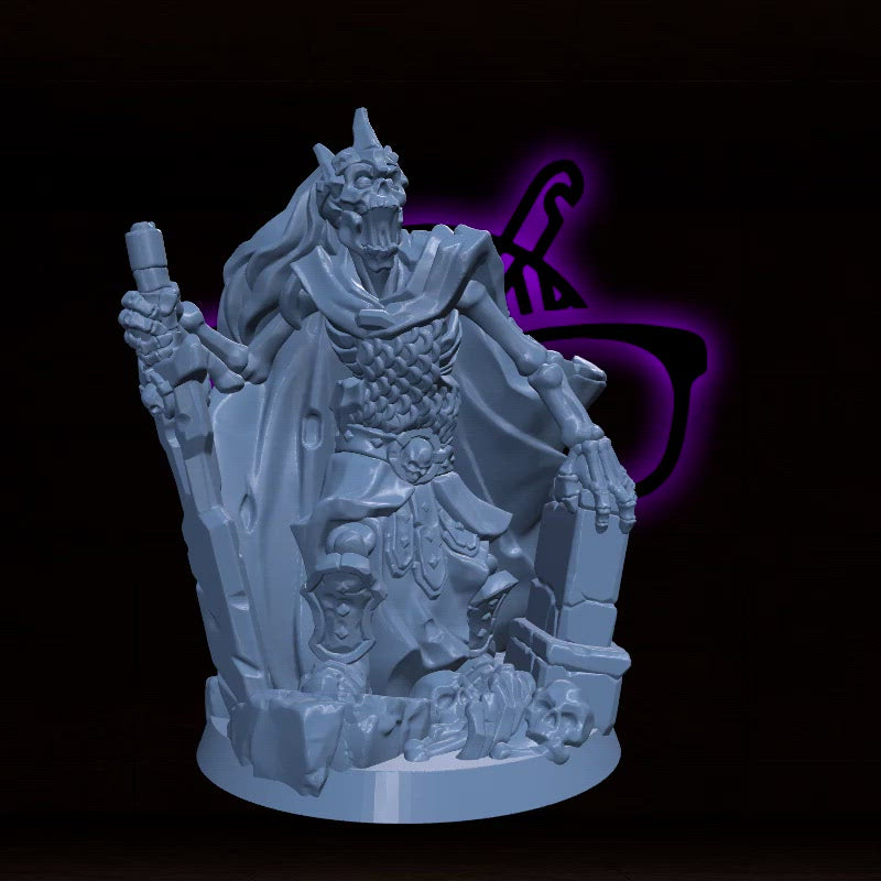 Skeleton Commander | Arbiter Legion I | Undead miniature for Tabletop games like D&D or War Gaming | Dead Undead Army