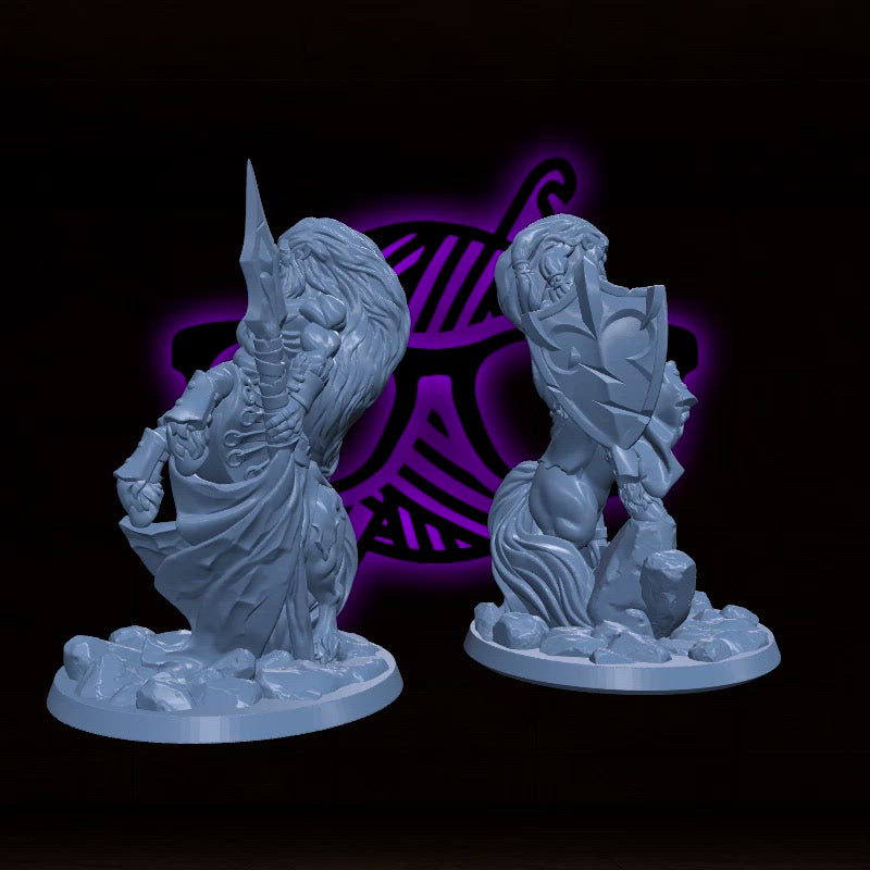 Centaur | Horsemen miniature for Tabletop games like D&D or War Gaming