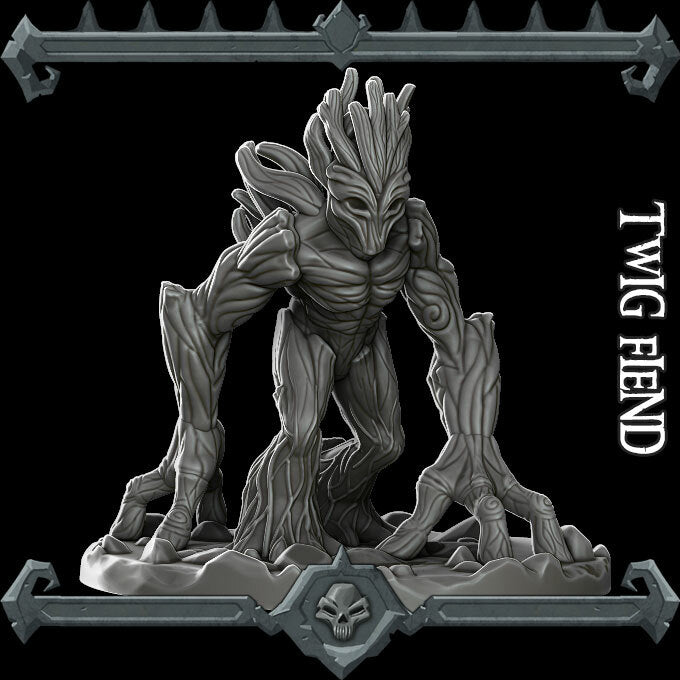 Sprout, the Unseen Scourge | Twig Blight | Twig Fiend Miniature for Tabletop games like D&D and War Gaming