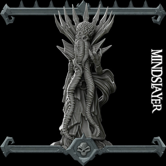X'larath, The Unknowable | Mind Slayer Miniature for Tabletop games like D&D and War Gaming