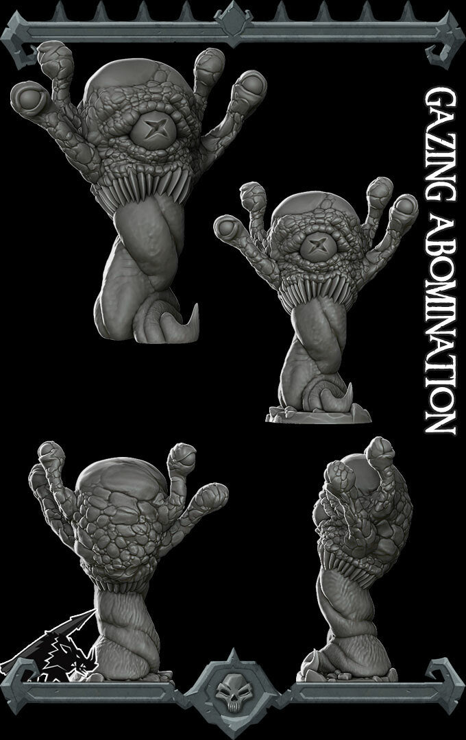 Morgaze, the Sight Stalker | Gazer | Gazing Abomination | Miniature for Tabletop games like D&D and War Gaming