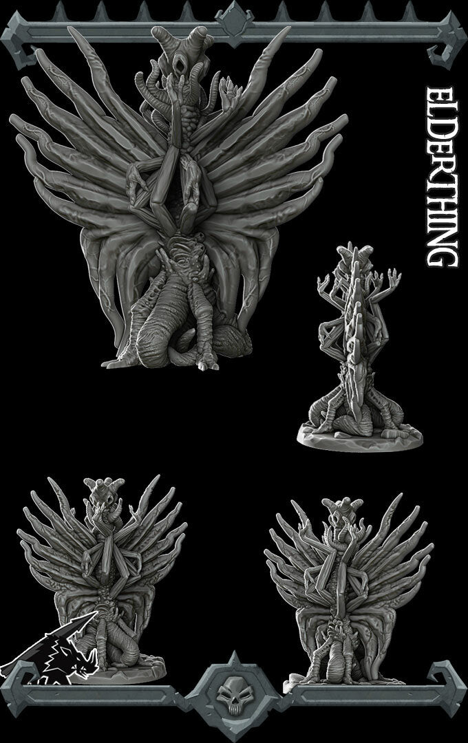 Shroomshade, the Fungoid Horror | Basidirond | Elder Thing | Miniature for Tabletop games like D&D and War Gaming