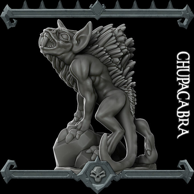 Lurkclaw, Terror of the Dunes | Chupacabra | Monstrosity Miniature for Tabletop games like D&D and War Gaming