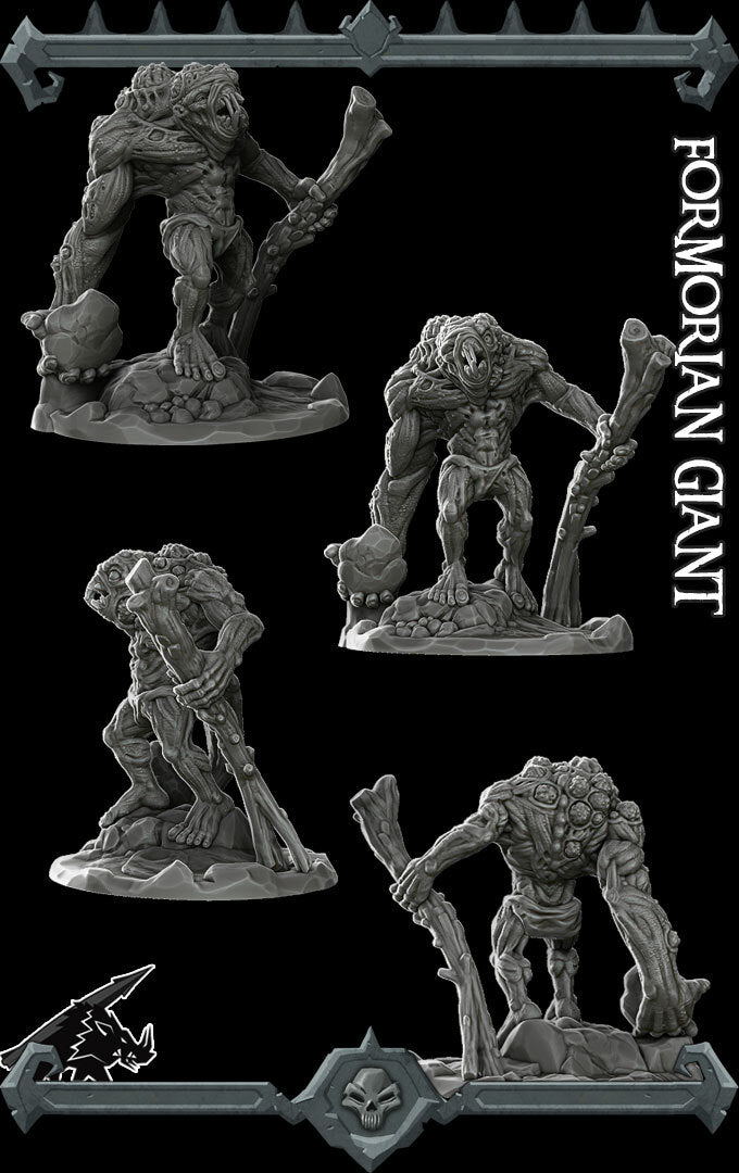 Thalgor, the Deformed Colossus | Formorian Giant Miniature for Tabletop games like D&D and War Gaming