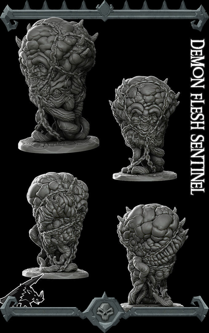 Nethrax the Twisted Creator | Sibriex | Demon Flesh Sentinel | Miniature for Tabletop games like D&D and War Gaming