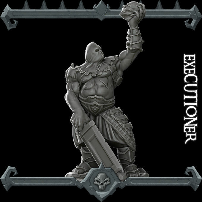 Executioner | Miniature for Tabletop games like D&D and War Gaming