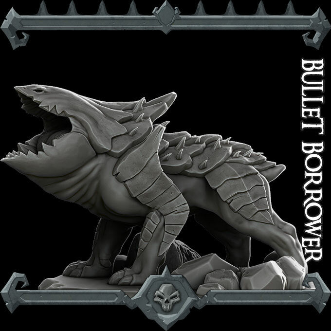Bullet Borrower | Miniature for Tabletop games like D&D and War Gaming
