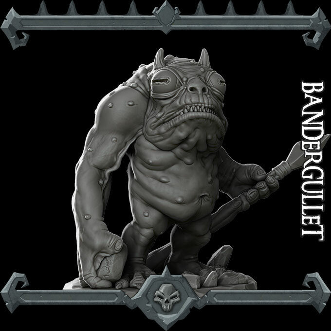 Banderhobb | Bandergullet | Miniature for Tabletop games like D&D and War Gaming