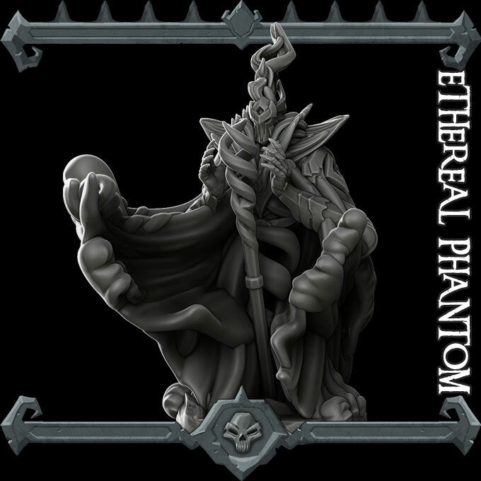 Spectre | Ethereal Phantom | Miniature for Tabletop games like D&D and War Gaming