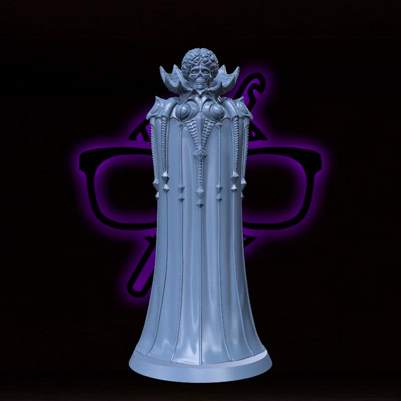 Cerebrus, Devourer of Thoughts | Mars Alien | Flayer miniature for Tabletop games like D&D and War Gaming| Dungeons and Dragons Mini | RN estudio