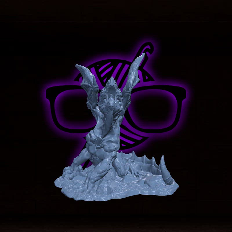 Chromatic Dragon | Metallic Drake | Miniature for Tabletop games like D&D or War Gaming | KS-01 Sculpted By Arbiter Miniatures