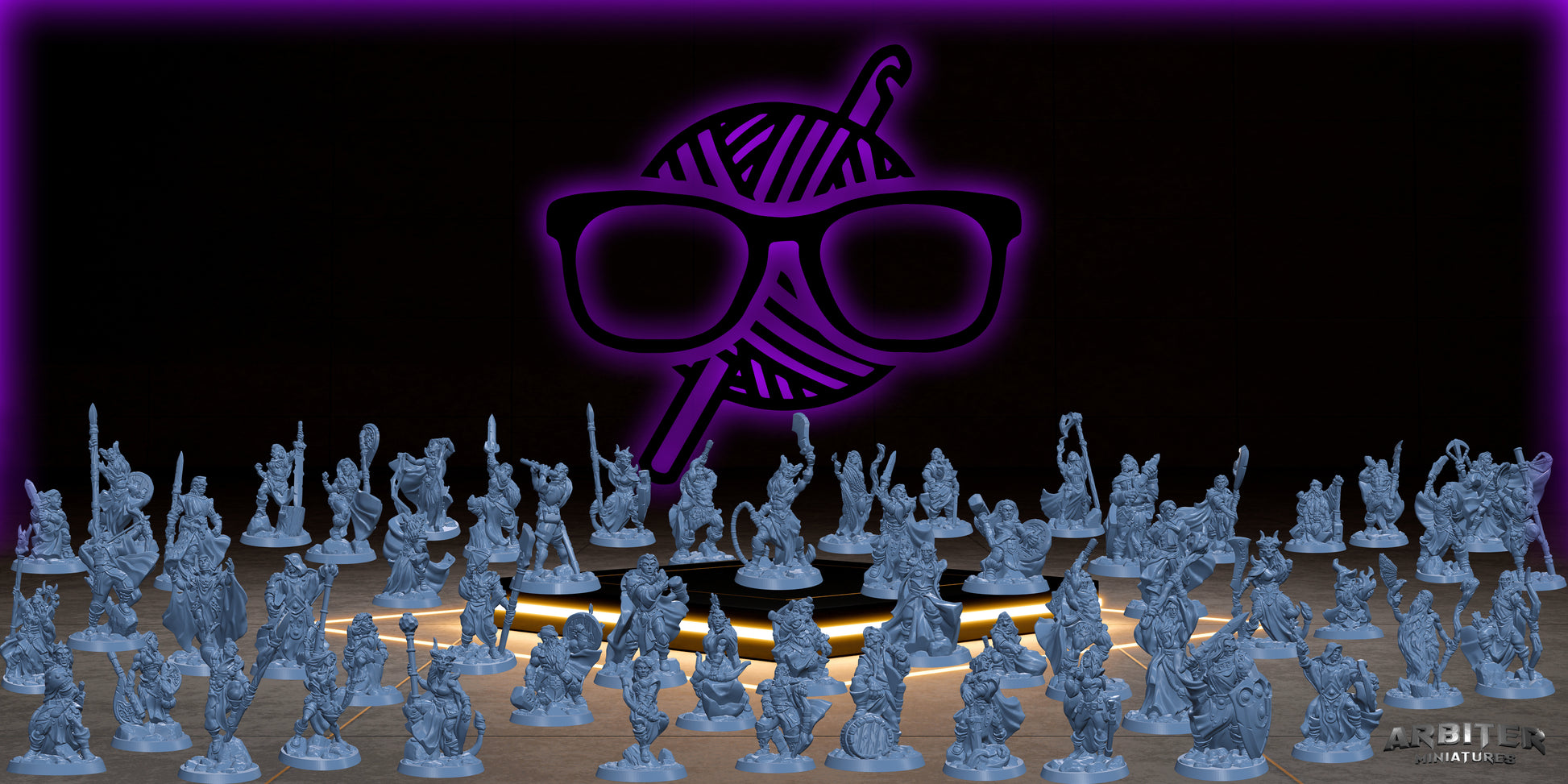 Necromancer | Male and Female |Arbiter| Character miniature for Tabletop games like D&D or War Gaming | Death Wizard Warlock Sorcerer