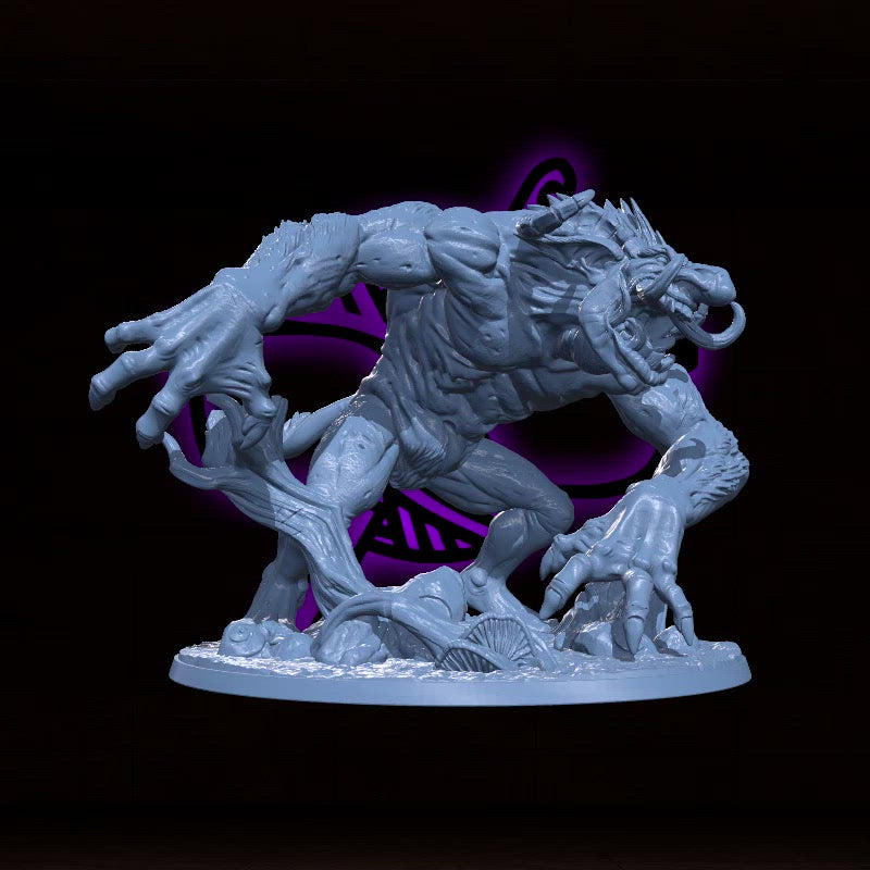Giant Svart Troll | Fell Dire Troll | Svartwood Trolls Miniature for Tabletop games like D&D or Warhammer