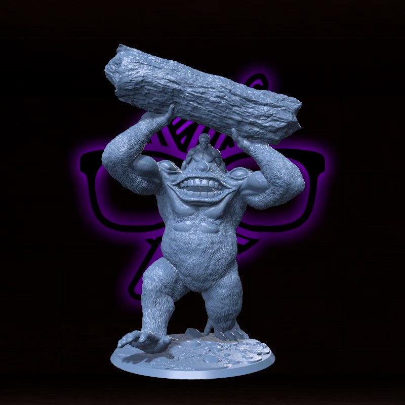 Wyrd Demon, Herald of Madness | Ape Devil | Apostle Fiend miniature for Tabletop games like D&D and War Gaming| Dungeons and Dragons Mini | RN estudio