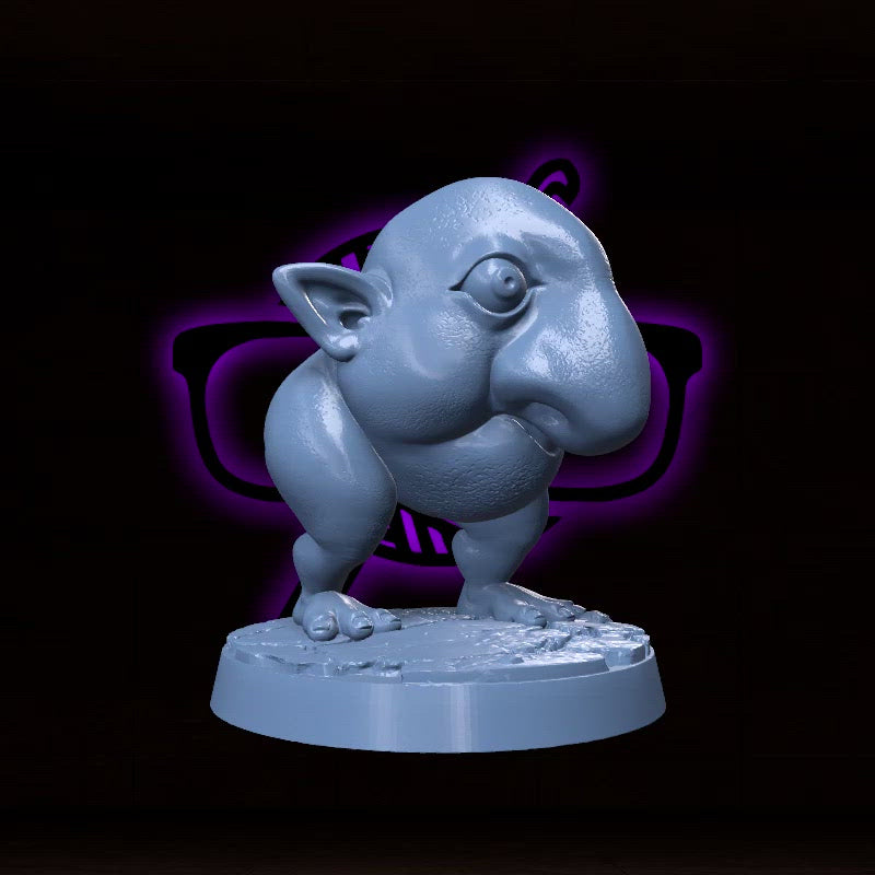 Blooper, the Bliss Bringer | Nobur |  Nose fairy miniature for Tabletop games like D&D and War Gaming| Dungeons and Dragons Mini | RN estudio