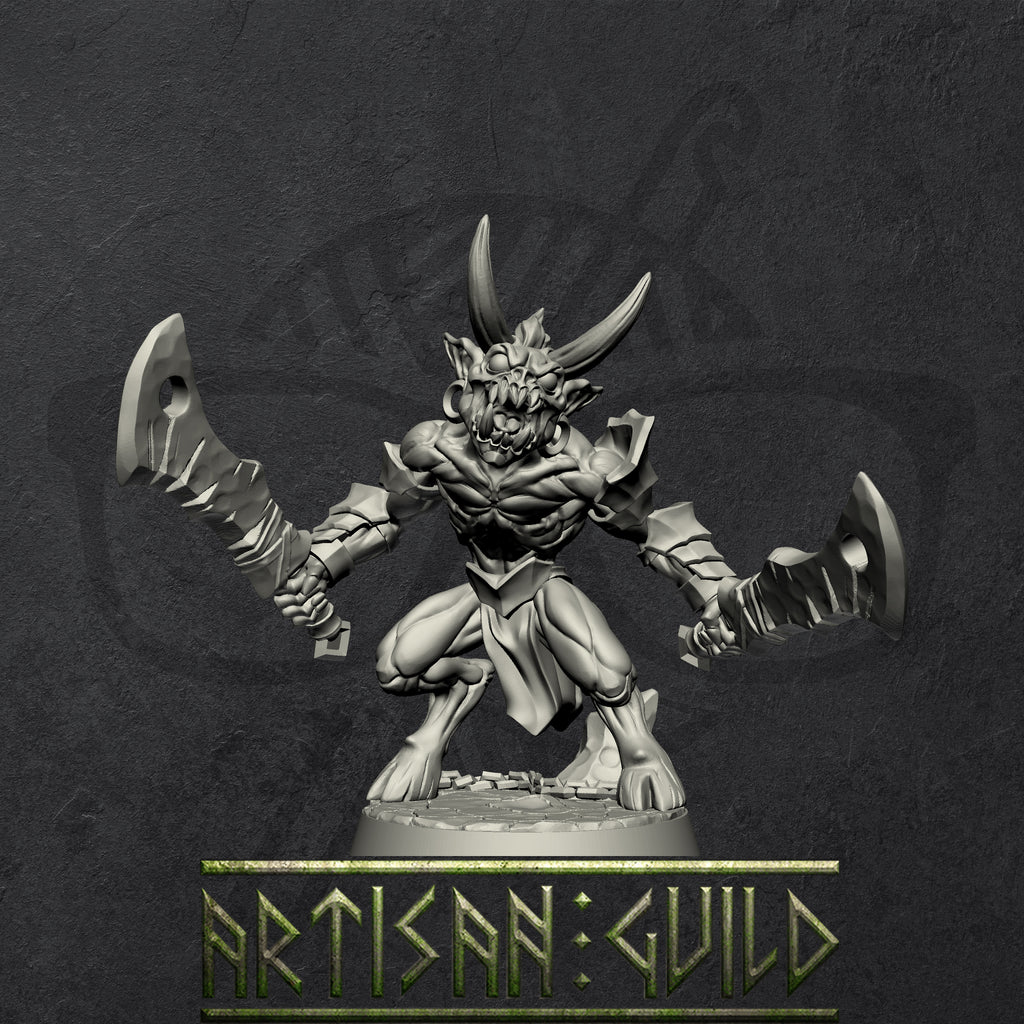 Abyss Guardians and Gruntlings | Devil | Demon miniature for Tabletop games like D&D and War Gaming