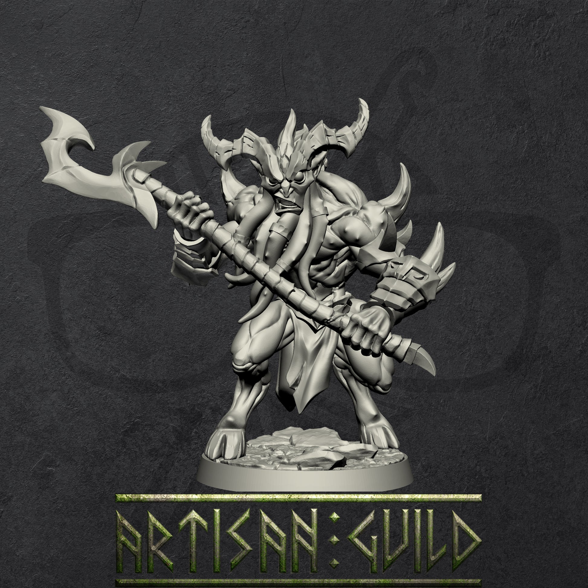 Abyss Guardians and Gruntlings | Devil | Demon miniature for Tabletop games like D&D and War Gaming