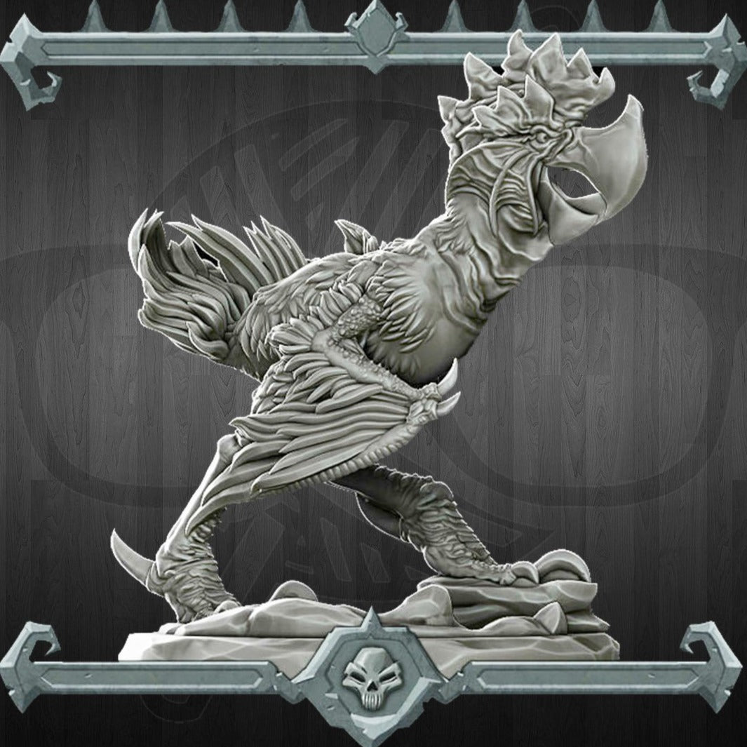 Axebeak | Avian Raptor | Miniature for Tabletop games like D&D and War ...