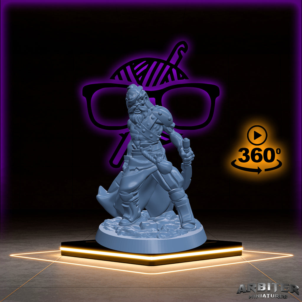 Town Bandit | Thug Ruffian miniature for Tabletop games like D&D or War Gaming